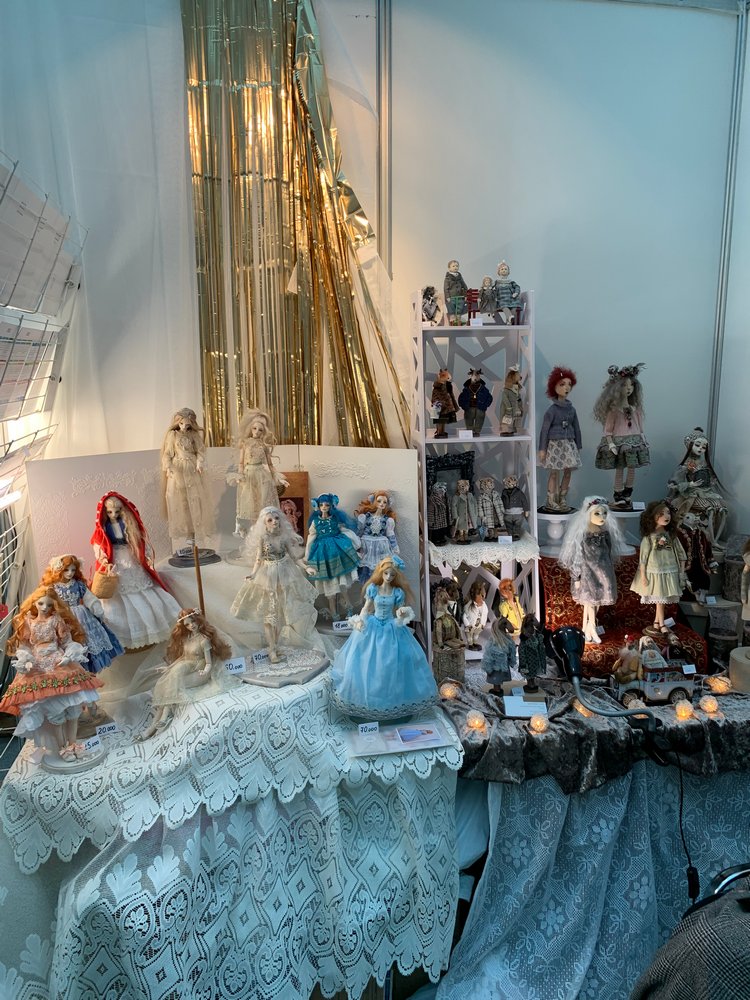 Искусство КУКЛЫ - Москва, декабрь 2021 ЧАСТЬ 3 (последняя)