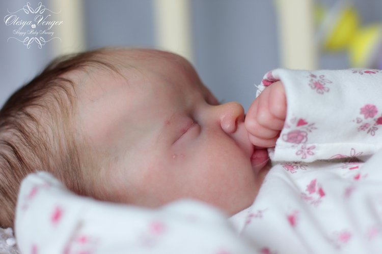 Моя крохотуля Инди. Кукла реборн Олеси Венгер