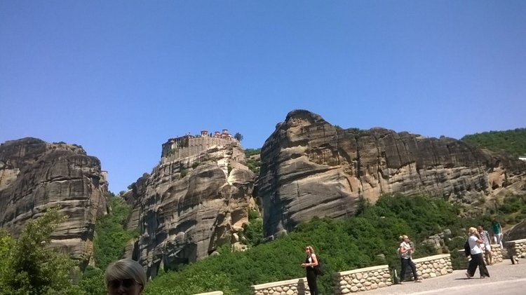 Экскурсия с Маргошей на Метеоры (материковая Греция) часть вторая