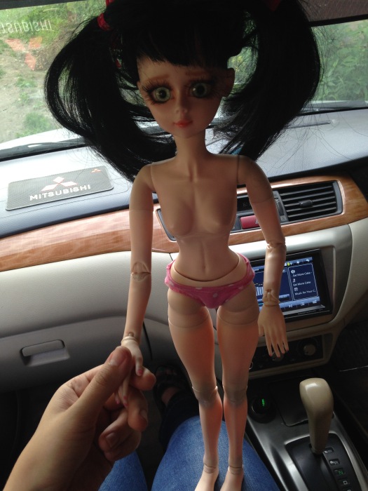 Вариант ремонта тела у Звезды подиума со сломанными бедренными петлями (много фото)