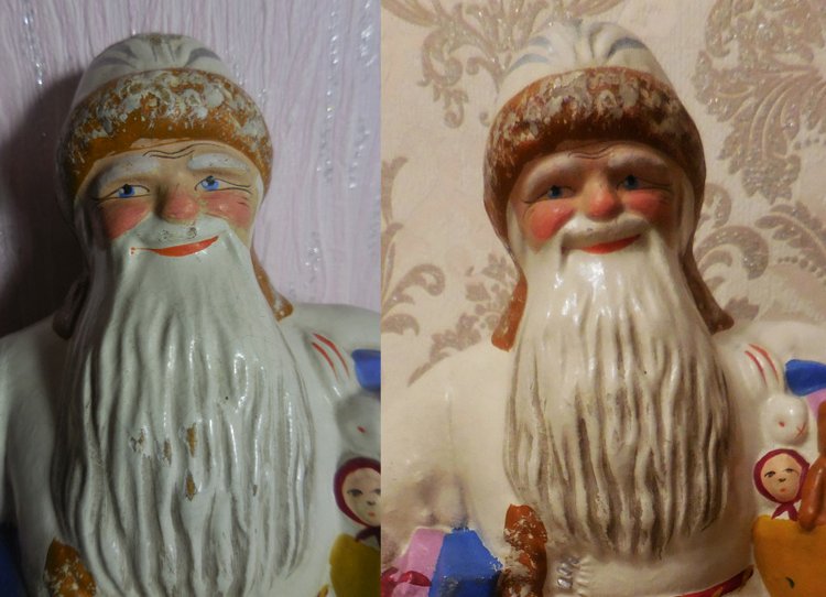 Дед Мороз спешит на праздник! Реставрация (фото 10)