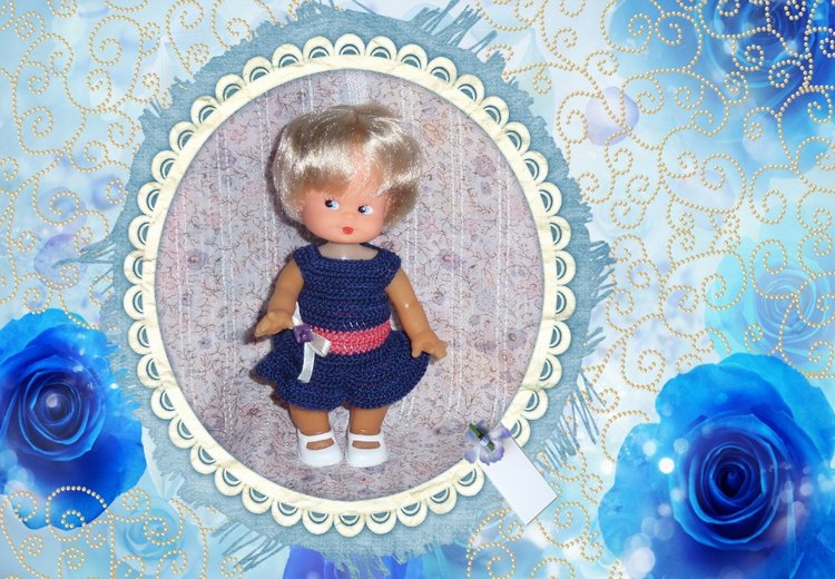 Мои куколки SCHALKAU и коллекция вязаных нарядов