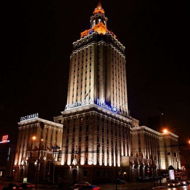 Москва. Небоскрёбы Семь сестёр