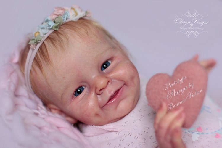 Прототип Shaya от скульптора Bonnie Sieben. Кукла реборн Олеси Венгер