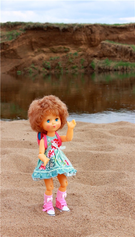 Женя-путешественница — Советские винтажные куклы (СССР): Ленигрушка