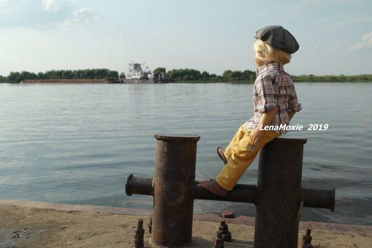 На пристани — Куклы Kidz'n'Cats (Соня Хартман): шарнирные 46 см (фото 8)