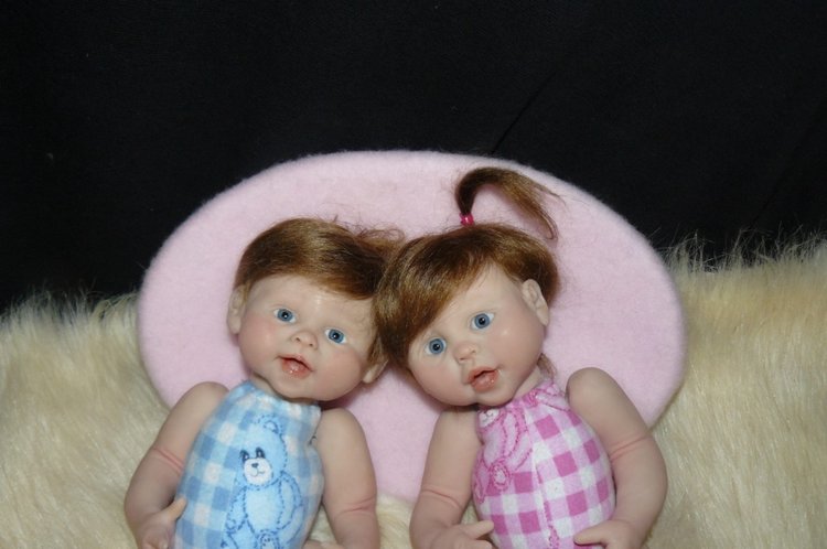 Забаваные и необычные авторские куклы известного мастера Julie Carpenter - часть 2