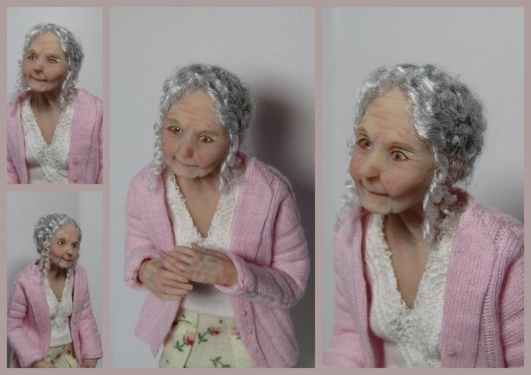 Sweet Pea Sculpts - Original Artist Miniature Dolls and Figurines made from Polymer Clay - часть 1