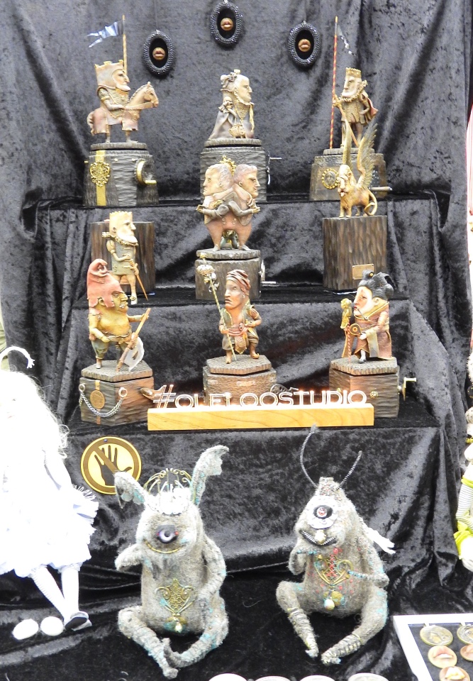 XV Международный осенний салон авторских кукол на Тишинке с 4 по 6 октября 2019 года в Москве - часть 2