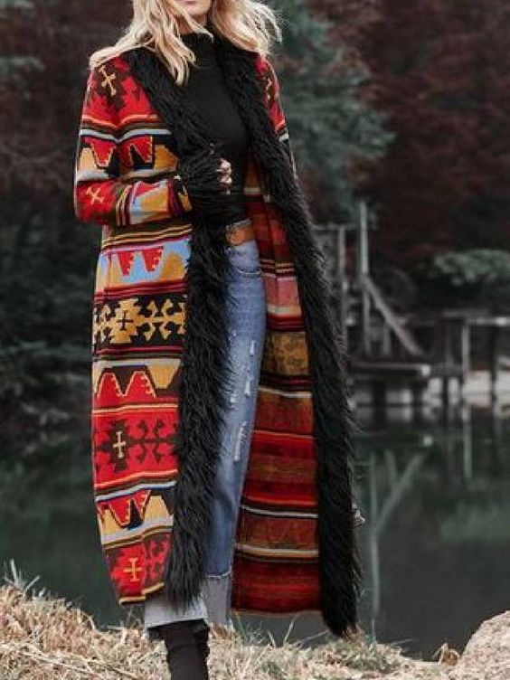 Мороз и солнце; день чудесный! - зимние наряды в стиле бохо (фото 7)