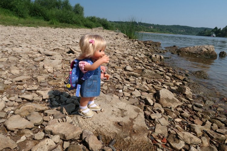 Вместе весело гулять по... Тарусе. Вихтели Линка и Алёнка