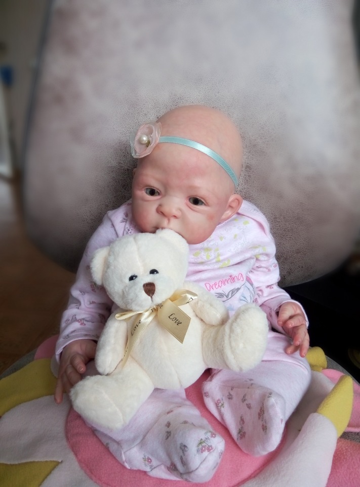 Малышка реборн Kandy скульптор Sebilla Bos