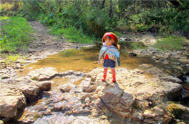 Старицкая Швейцария. Путешествие с Сашей, продолжение. Уникальная кукла от Сильвии Наттерер