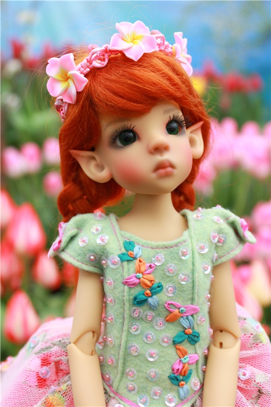 Тюльпановый Рай. Выставка тюльпанов в Твери. Mini Layla elf Sunkissed skin от Kaye Wiggs (фото 2)