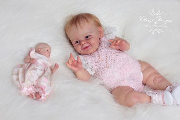 Прототип Shaya от скульптора Bonnie Sieben. Кукла реборн Олеси Венгер