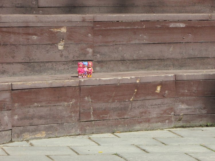 Малышня на прогулке в Бирюлёвском дендропарке (фото 10)