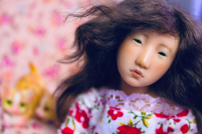 Лейсан. Авторская кукла "Наби" Юлии Решетниковой. Quiethousedoll