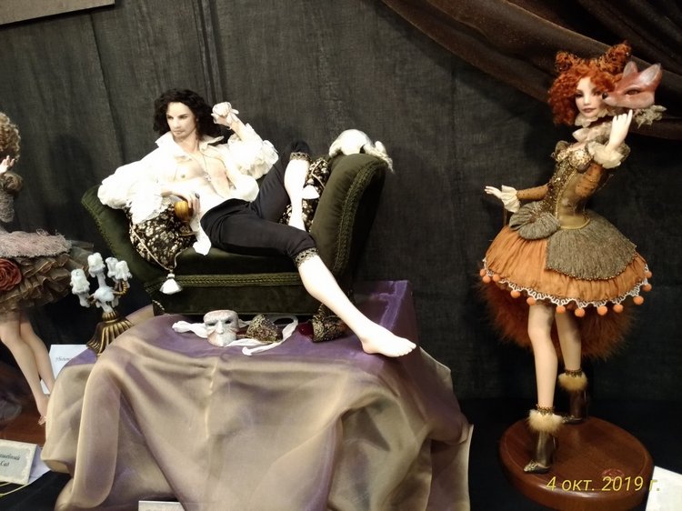 XV Международный Салон Авторских кукол на Тишинке моими глазами. Часть III, завершающая