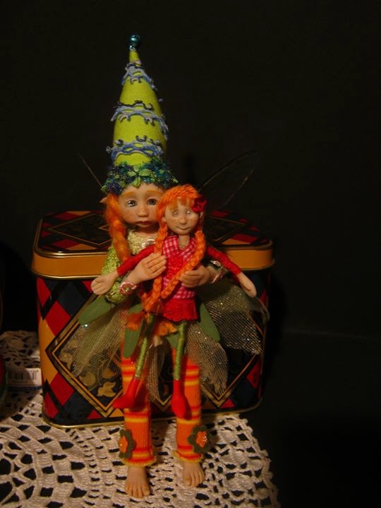 OOAK Creations Fairy - Dolls in Polymer Clay - Fimo by Paola Erriu - Авторские скульптуры из полимерной глины