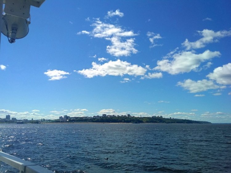 Отдых на Волге - между двух городов