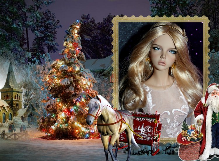 Изабель и Бианка готовятся к встрече Нового года