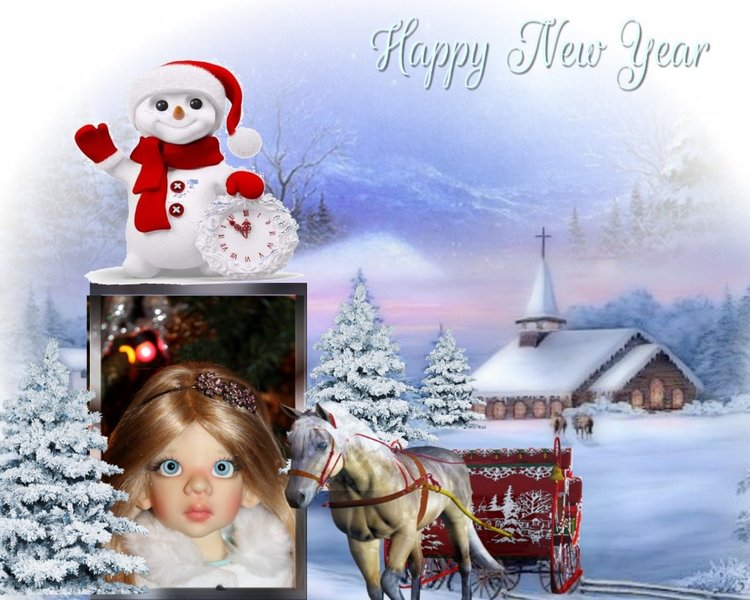 Поздравления С Рождеством и Наступающим Новым годом от Мисси и Талиссы