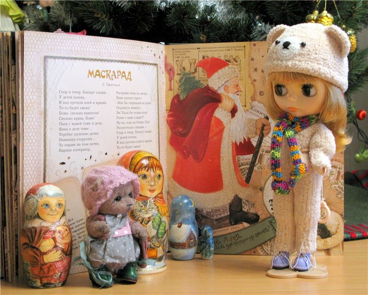 Новогодний карнавал — Оригинальные куклы Blythe (Блайз): Takara (фото 7)