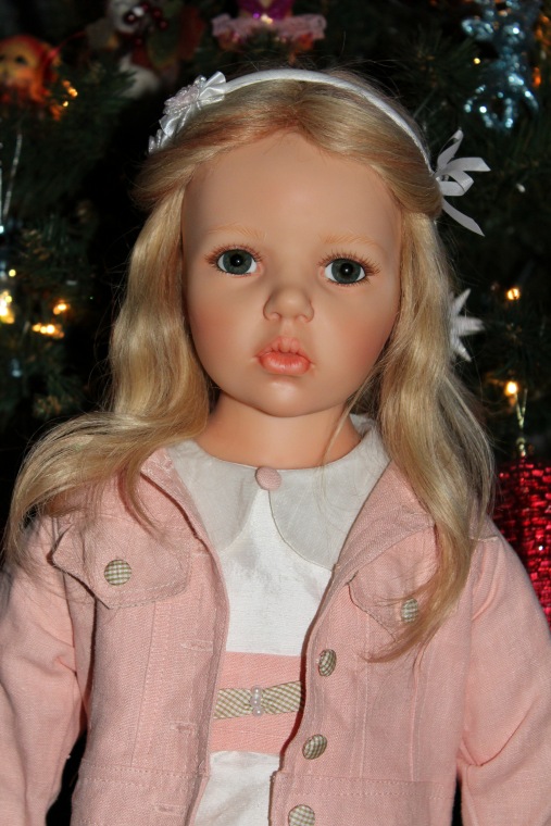 Новогодняя елка с моими куклами от Hildegard Gunzel