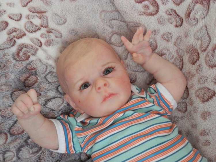 Мальчик Майчик .Кукла реборн Шутовой Анны (фото 8)