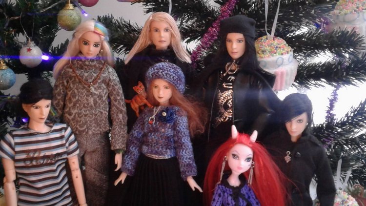 Куклы, елки, праздник — Гибриды шарнирных кукол (не БЖД): подбор тела