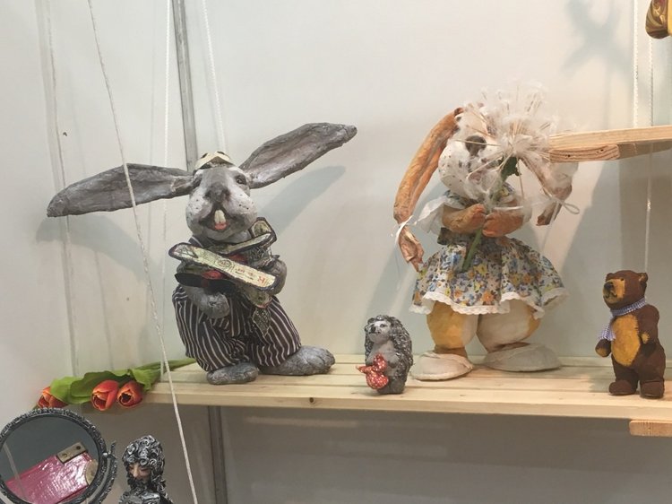 Апрель 2018 - выставка на Тишинке - так ее увидела я - часть 4