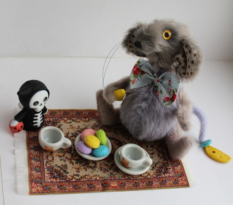 Валера нашел дом — Домашние фото авторских игрушек: Тедди (фото 3)