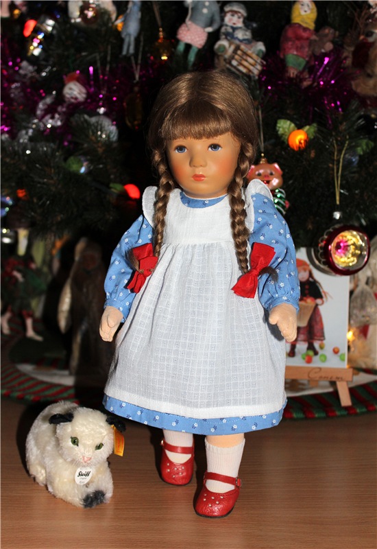 Катрин. Katrin, Stoffpuppe Doll, Kathe Kruse