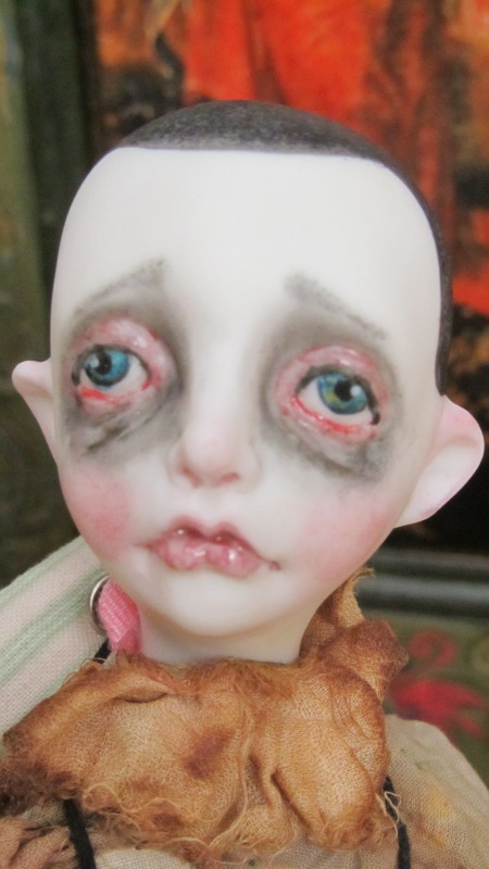 Коротенькая история жизни Печалек, авторских фарфоровых куколок (фото 6)