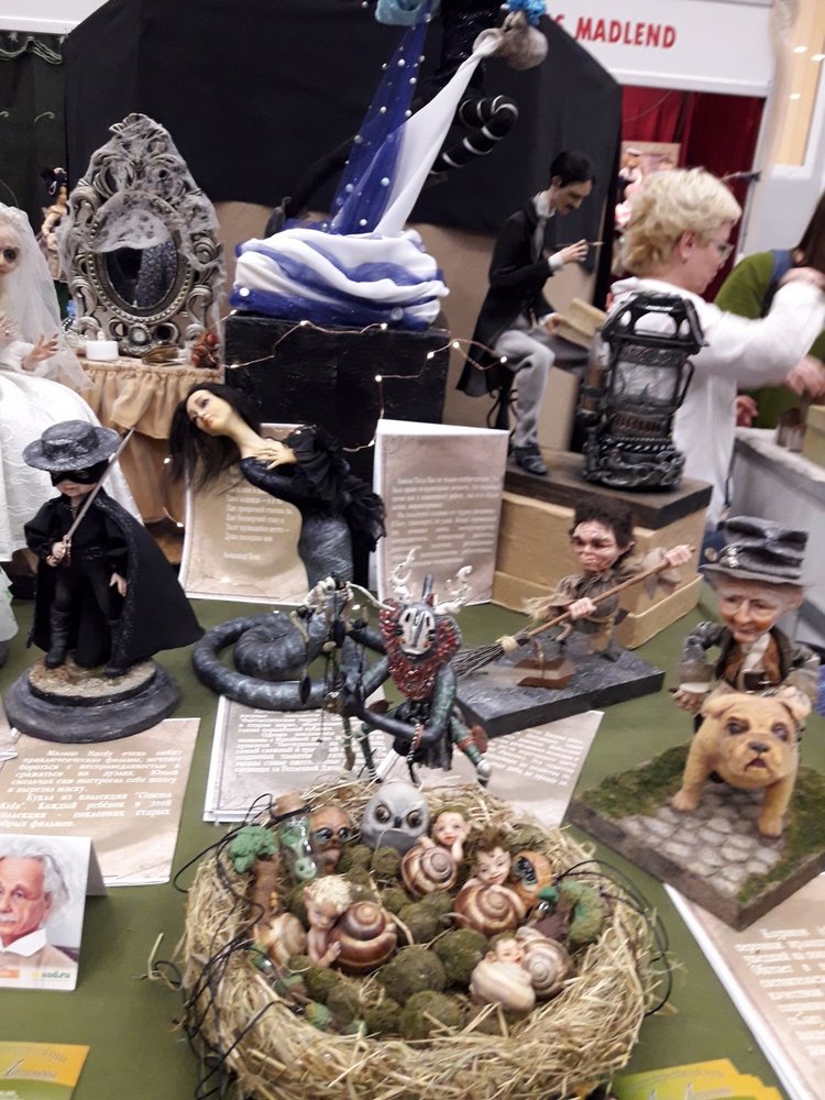 XV Международный Салон Авторских кукол на Тишинке моими глазами. Часть III, завершающая