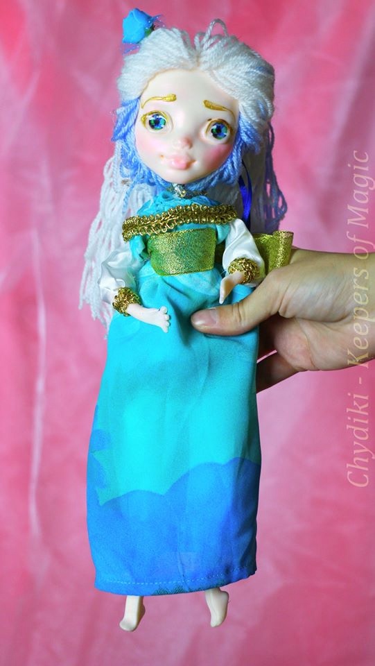 Chydiki - Fairy OOAK Art dolls, artist collectible fantasy clay toys - 6
