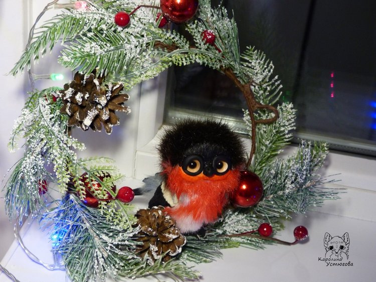 Снегири и новогоднее настроение