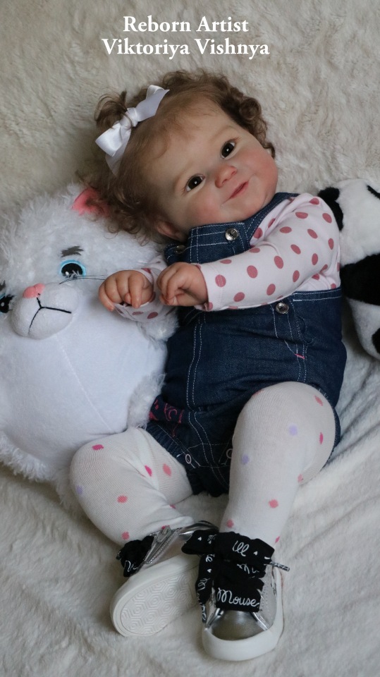 Моя Мэдди... Куколка реборн Виктории Вишни