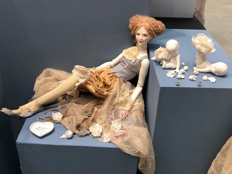 "Искусство куклы" 2019 - приглашаю прогуляться по выставке... ч.2