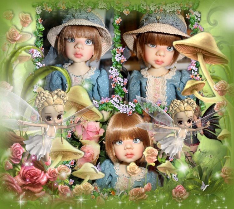 Талисса в Волшебном лесу — Куклы Kaye Wiggs (Кайе Виггс): авторские BJD (БЖД)