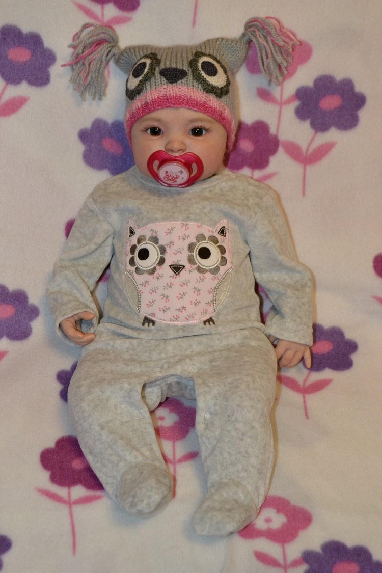 Кимбер, забавный совенок — Куклы Реборн (Reborn): работы мастеров