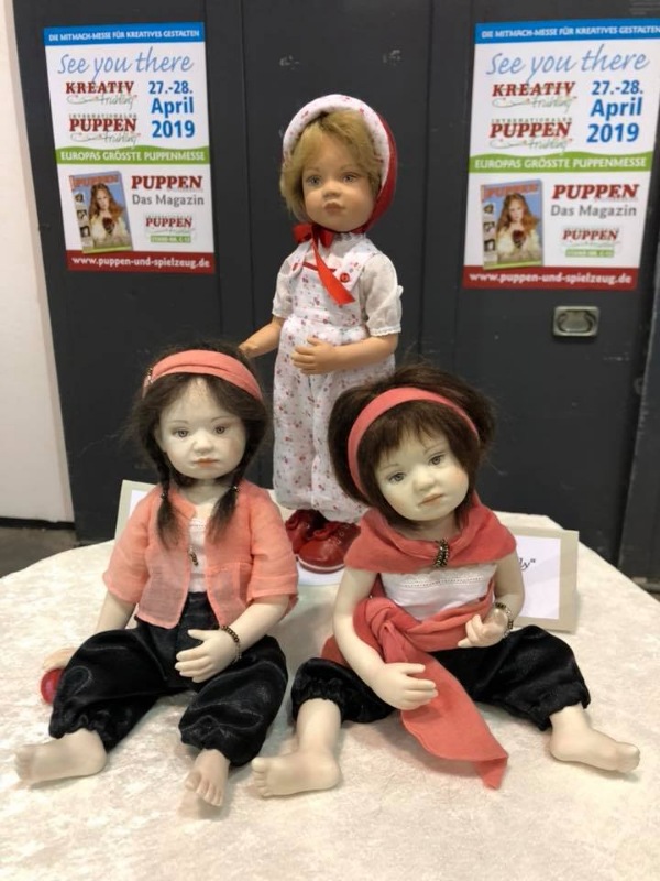 Выставка кукол и мишек в Мюнстере, Германия 28.04.2018-29.04.2018 год часть вторая