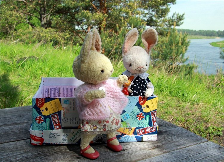 Заюшка Таточка. Авторская ручная работа Труничевой Ирины (фото 7)