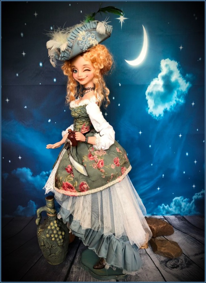 Моя обожаемая пиратка — Домашние фото авторских кукол: личные коллекции (фото 4)