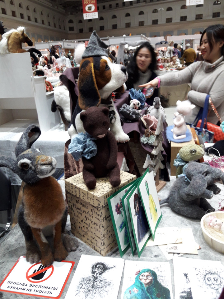 Искусство Куклы. Гостиный двор 2018. Выставку моими глазами - часть 2