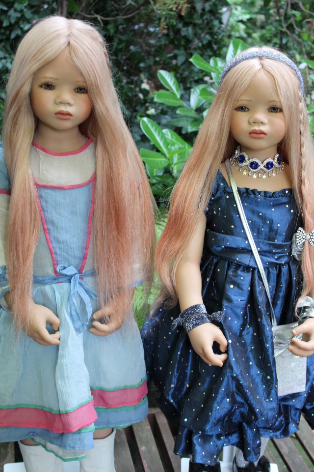 Две сестрички, две Лилит — Куклы Annette Himstedt (Аннетт Химстедт): коллекционные (фото 2)