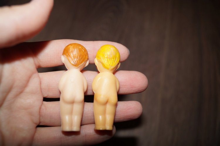 Резиновые советские пупсики до 10,5см - моя коллекция №2