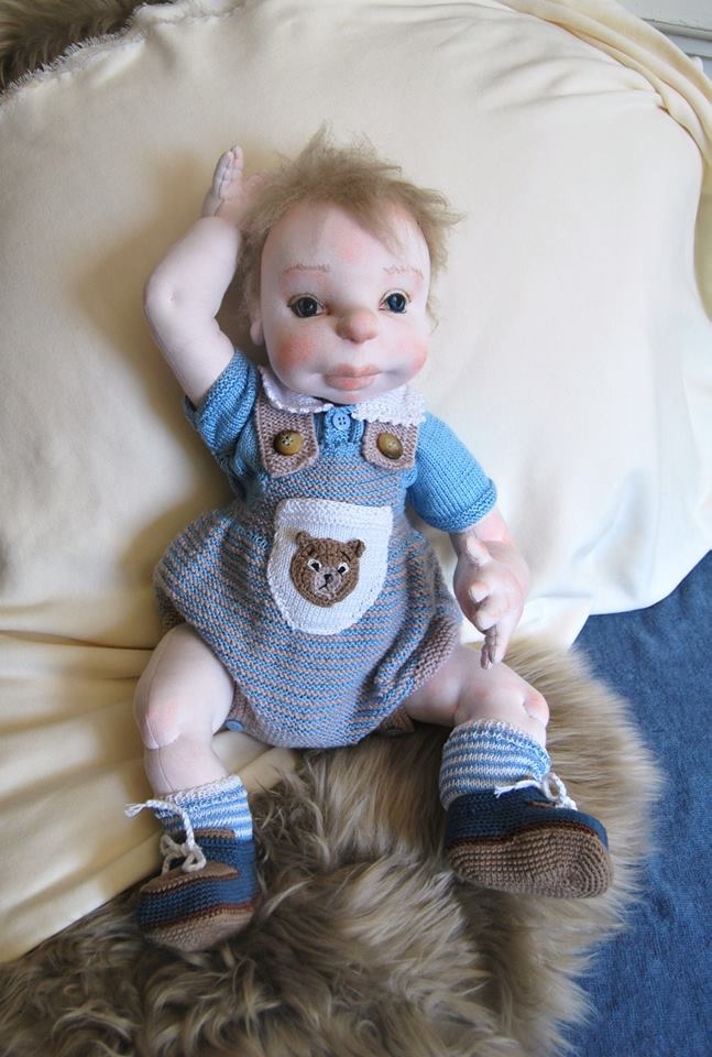 Небольшой обзор Авторских кукол Unique doll