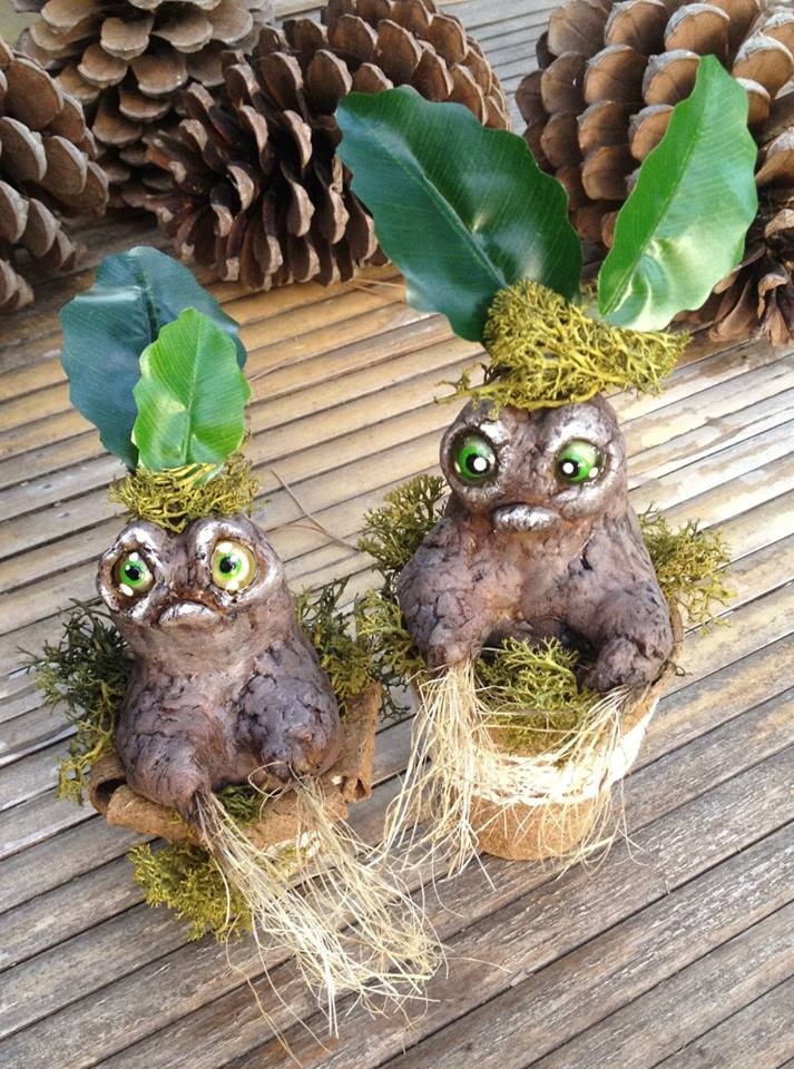 Greenman Art - Fantasy sculpts, art dolls & drawing by Noelia García - Авторские фантазийные скульптуры by Noelia García