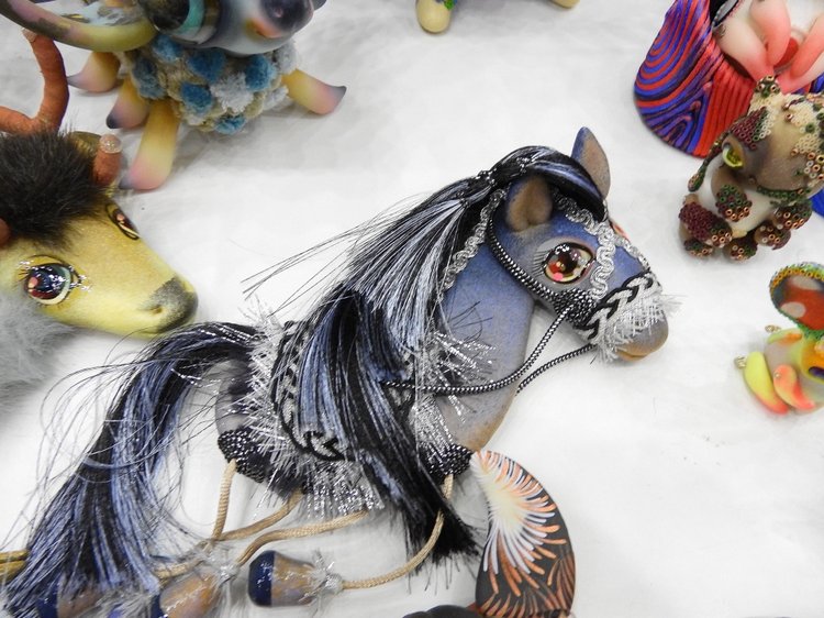 XV Международный осенний салон авторских кукол на Тишинке с 4 по 6 октября 2019 года в Москве - часть 3